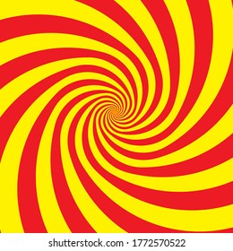yellow-red color twist pattern in the background vector