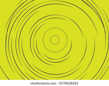 Yelow Psychedelic Linear Wavy Backgrounds