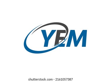 YEM-Brief kreatives, modernes, elegantes Logo-Design