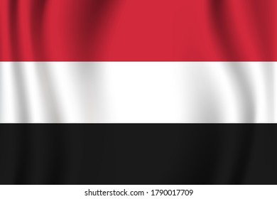 Yemen flag image vector. EPS.file.