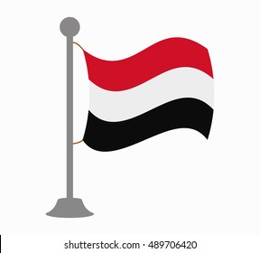 yemen flag mast