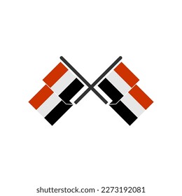 Yemen flags icon set, Yemen independence day icon set vector sign symbol
