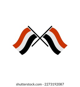 Yemen flags icon set, Yemen independence day icon set vector sign symbol