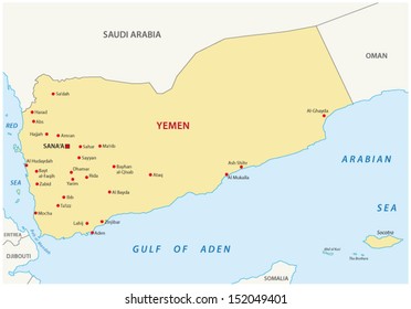 Yemen Map