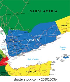 Yemen Map