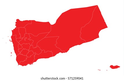 yemen red map