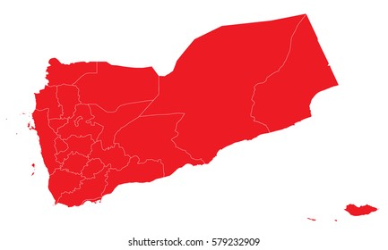 yemen red map