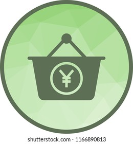 Yen Basket Icon