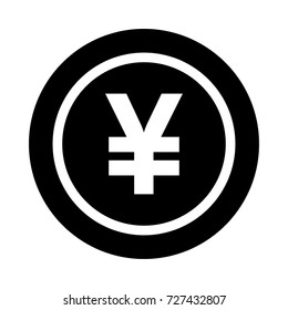 yen coin icon 