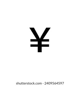 Yen coin icon vector illustration 