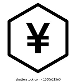 Yen and comb on white
