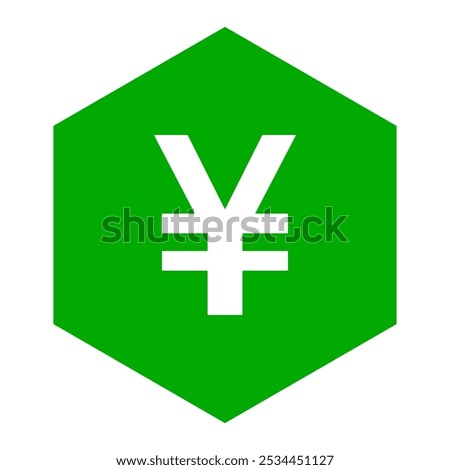 Yen and comb on white