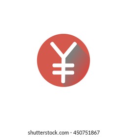 Yen icon illustration - stock vector