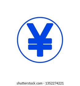 Yen icon. Vector illustration