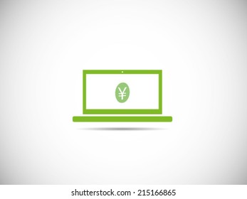 Yen In Laptop Notebook