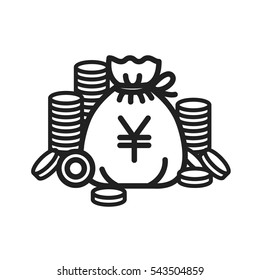 Yen money bag
