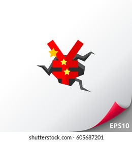 Yen Money Crisis Icon