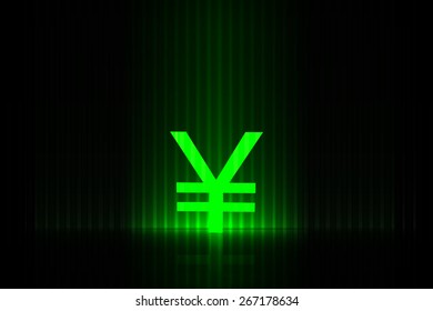 YEN on the stage - background