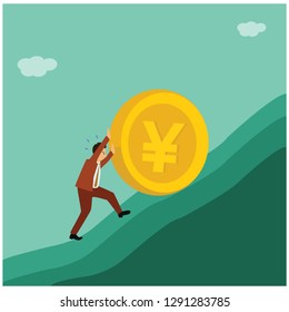 Yen Pushing Up, Japanese Currency,