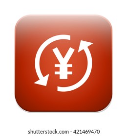 Yen sign icon. currency symbol. 