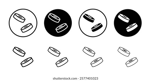 Yen sign icon Vector logo set flat