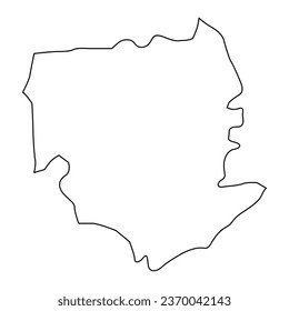 Yerevan map, administrative division of Armenia.