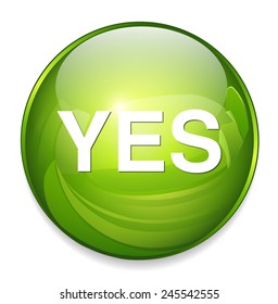 yes button