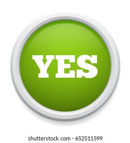 yes button