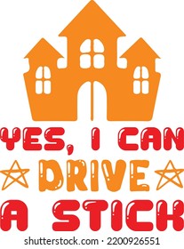 yes i can drive a stich