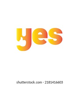 Yes logo design. Yes creative logo design.
