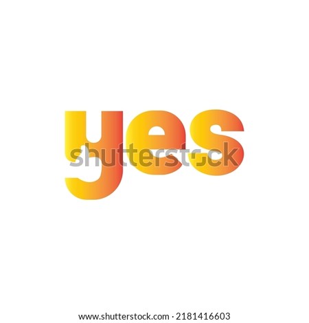Yes logo design. Yes creative logo design.