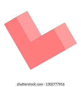 Yes mark sign icon. Isometric of yes mark sign vector icon for web design isolated on white background