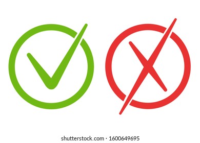 Yes No Button Applications Sites Isolated Stock Vector (Royalty Free ...