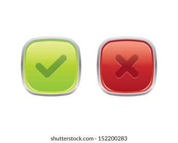 Yes or No Buttons