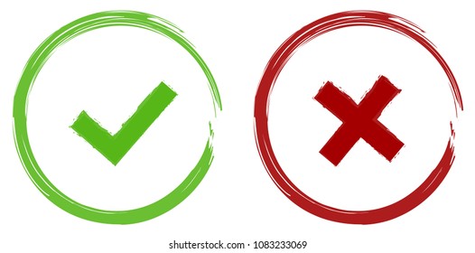 Yes or no - choice - tick