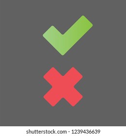 Yes and No Icon
