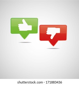 Yes and No icons