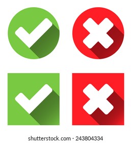 Yes and No Icons