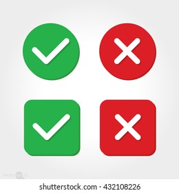 Yes or No icons