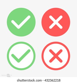 Yes or No icons
