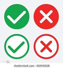 Yes or No icons