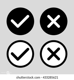 Yes or No icons