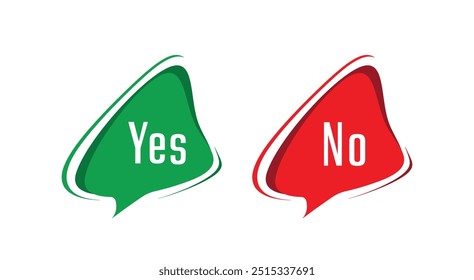 yes and no information sign