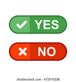 Yes No Option Stock Vector (Royalty Free) 472976338 | Shutterstock