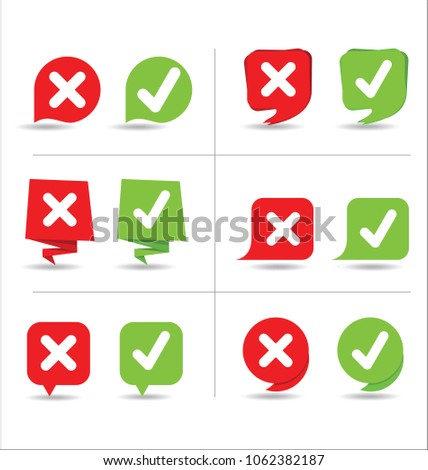 Yes and no sign