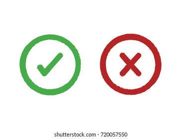 Yes or No Symbol Icon