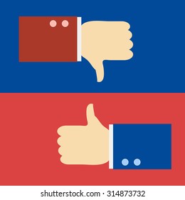 Yes and no vector
