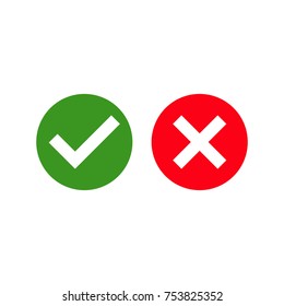 Yes or no vector sign