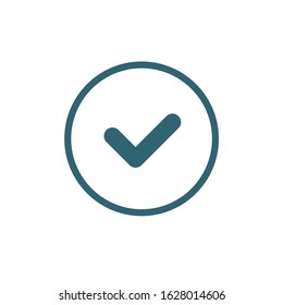Yes or not. True or false. Isolated icon.