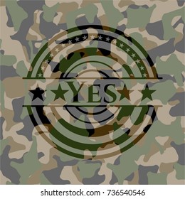 Yes on camo texture